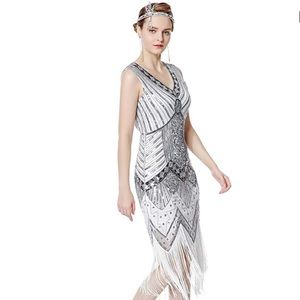 Gatsby Roaring 20’s Flapper Dress